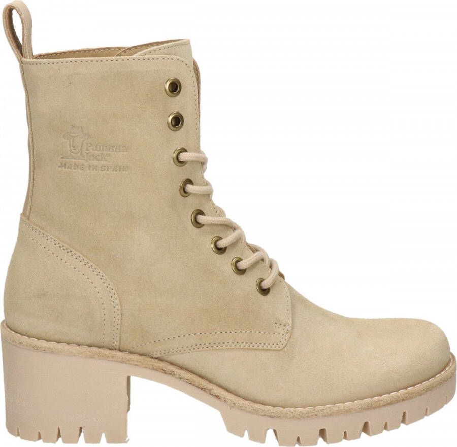 Panama Jack Veterboots Beige Suede 171403 Dames