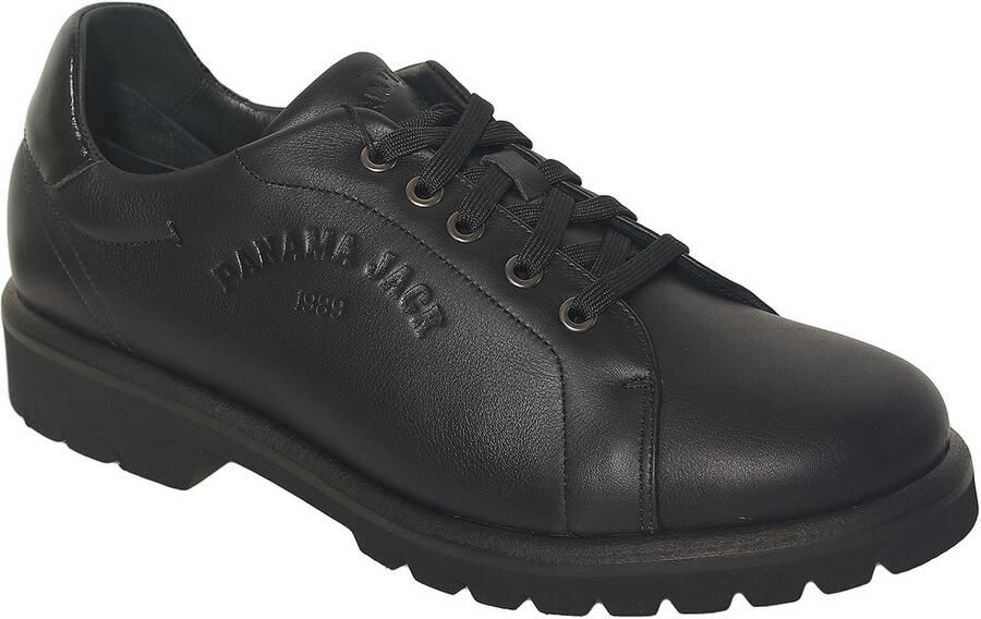 Panama Pet Panama Jack Biel veterschoenen napa negro black