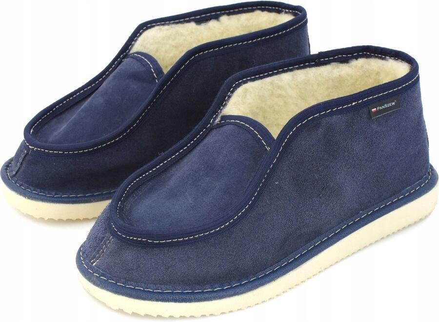 PanSzew Dames Pantoffels van Suède Warm & Comfortabel