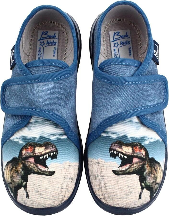 Pantoffel Blauw 28 EU Antislip en Flexibele Zool Voor Jongens
