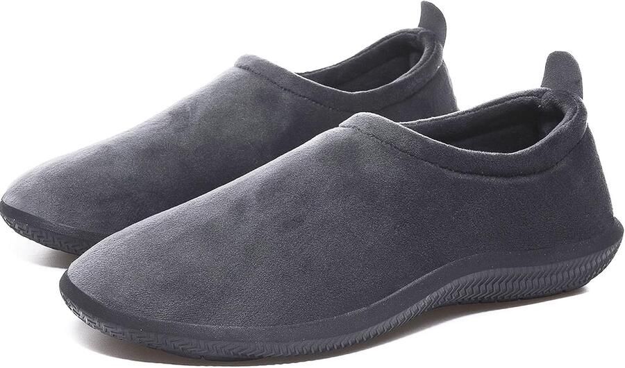 Pantoffels Grijs 41.5 EU Warme Winterpantoffels voor en Comfortabel voor Thuis en Buitenshuis