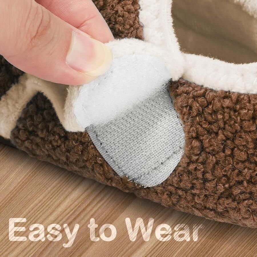 Pantoffels voor kinderen meisjes wintersokken voor baby's antislip eerste stappen