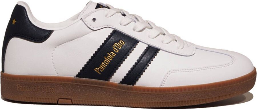 Pantofola d'Oro Ballare Sneakers Heren Leren Sneaker Wit