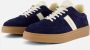 Pantofola D'Oro Lage Suède Sneakers Argentario Stijlvol Blue Heren - Thumbnail 1