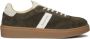 Pantofola D'Oro Groene Suède Lage Sneakers Green Heren - Thumbnail 1