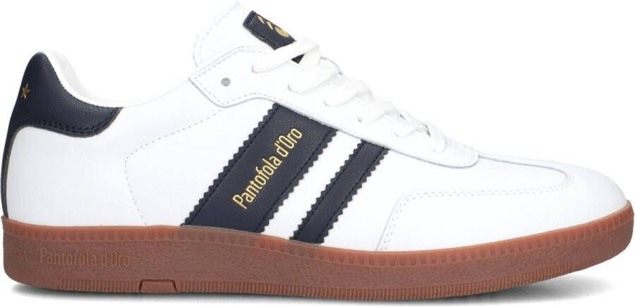 Pantofola d'Oro Ballare Sneakers Heren Leren Sneaker Wit