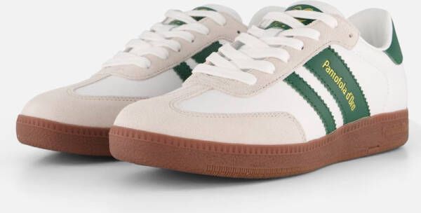 Pantofola d'Oro Ballare sneakers wit en groen