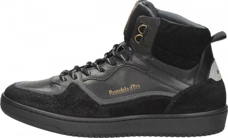 Pantofola d'Oro Baveno High Veterschoenen Hoog zwart