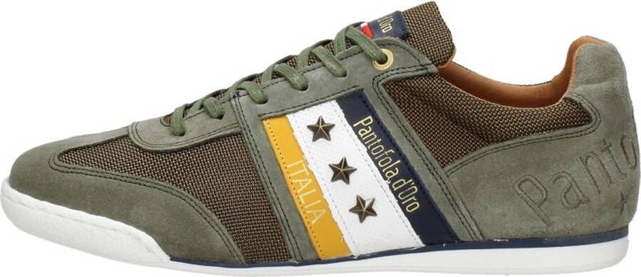 Pantofola d'Oro Imola Canvas Veterschoenen Laag groen