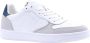 Pantofola d'Oro Lecano Uomo Low Lage sneakers Leren Sneaker Heren Wit - Thumbnail 3