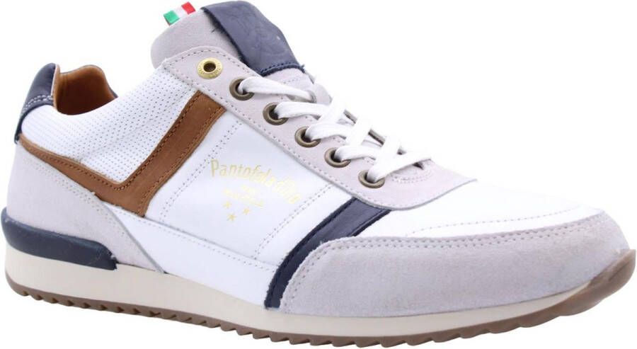 Pantofola d'Oro Lecano Uomo Low Lage sneakers Leren Sneaker Heren Wit - Foto 2