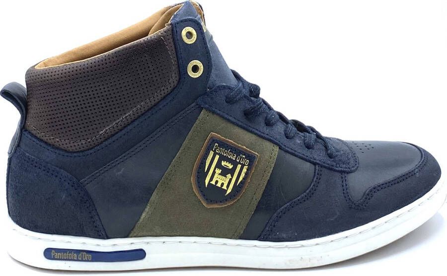 Pantofola d'Oro Sneakers in blauw voor Heren Milito Uomo Mid