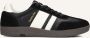 Pantofola d'Oro Astra Sneakers Heren Leren Sneaker Zwart - Thumbnail 1