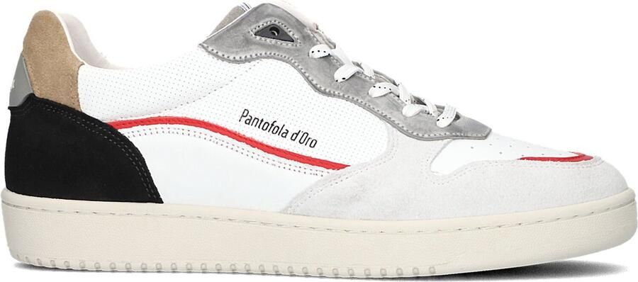 Pantofola d'Oro Baveno Uomo Low Lage sneakers Leren Sneaker Heren Wit - Foto 4