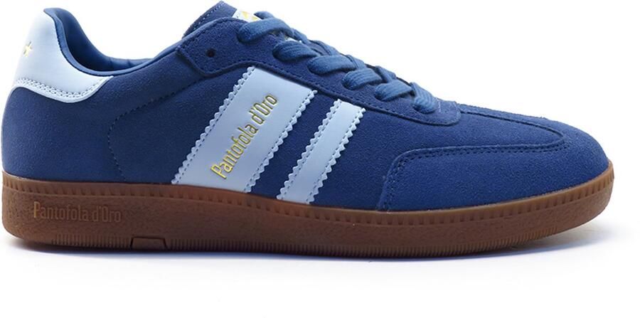 Pantofola d'Oro Bomber sneaker jeans Bomber sneaker blue lightblue BLAUW