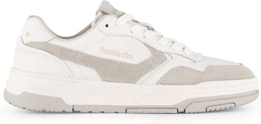 Pantofola D'Oro Coppa Sneakers wit Suede