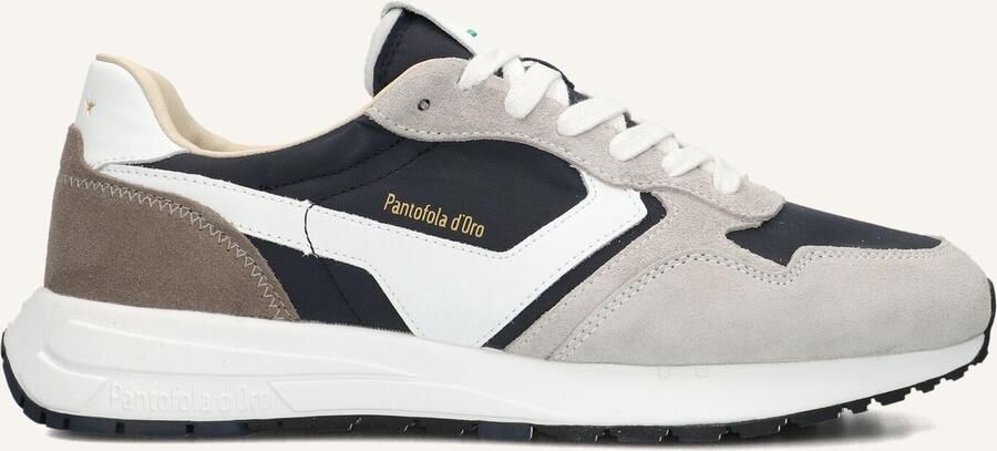 Pantofola d'Oro Blauwe Suède Lage Sneakers