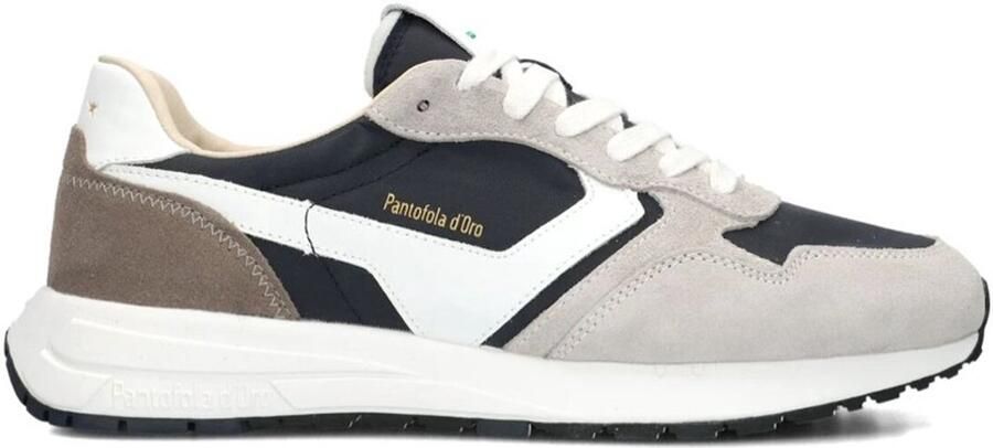 Pantofola d'Oro Blauwe Suède Lage Sneakers