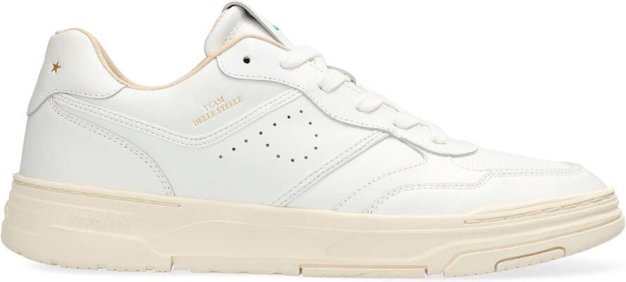 Pantofola d'Oro Delle Sneakers Leren Sneaker Heren Wit