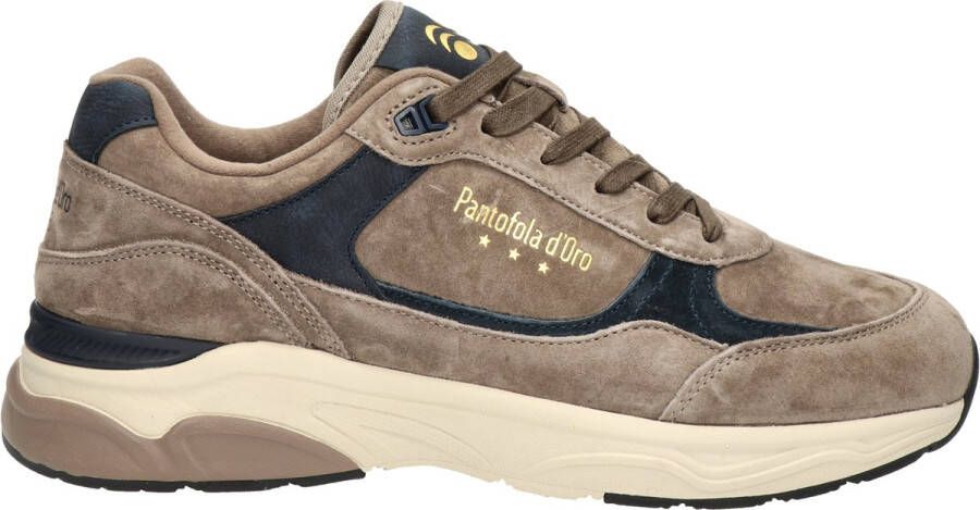 Pantofola d'Oro Roccia Sneaker Sneakers Laag Taupe