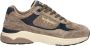 Pantofola d'Oro Roccia Sneaker Sneakers Laag Taupe - Thumbnail 1