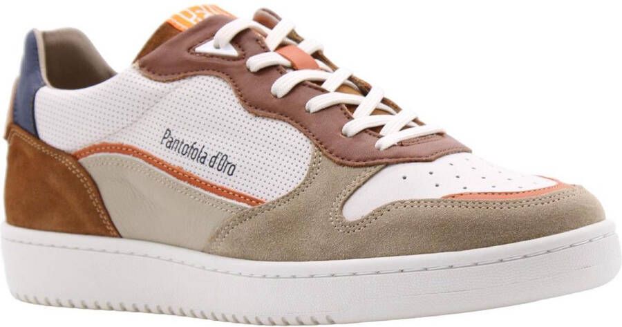 Pantofola d'Oro Baveno Uomo Low Lage sneakers Leren Sneaker Heren Wit - Foto 3