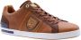 Pantofola d'Oro Laceno Uomo Low Lage sneakers Leren Sneaker Heren Cognac - Thumbnail 10