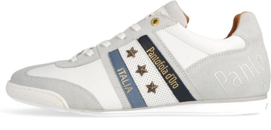 Pantofola d'Oro Lecano Uomo Low Lage sneakers Leren Sneaker Heren Wit - Foto 15