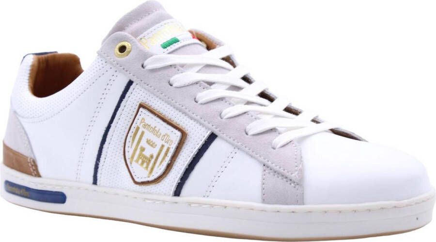 Pantofola d'Oro Lecano Uomo Low Lage sneakers Leren Sneaker Heren Wit - Foto 11