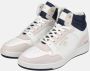 Pantofola D'Oro Velours Leren Sneakers met Klassieke Stijl White Heren - Thumbnail 1