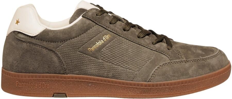 Pantofola Velo PD00100161M-03 Olive Green Off White
