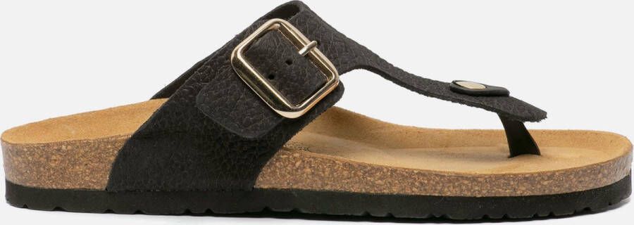 Papillio Lana Dames Sandalen met sleehak Zwart
