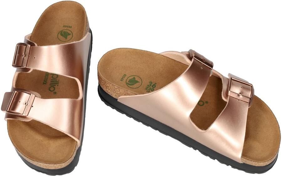 Papillio Slippers 1031270 Arizona Pap Flex Metallic