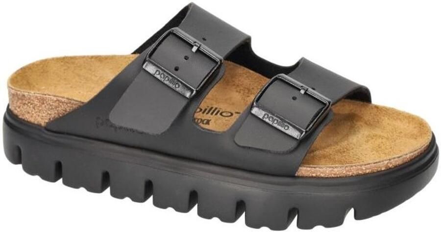 Papillio -Dames zwart slippers & muiltjes