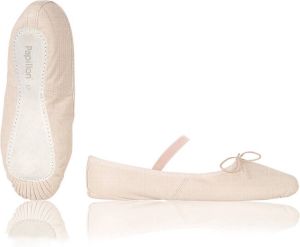 Papillon Balletschoenen Stof PK1010 Balletschoentjes voor Kinderen Roze