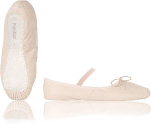 Papillon Balletschoenen roze PK1010 Hele zool Canvas Voor kinderen
