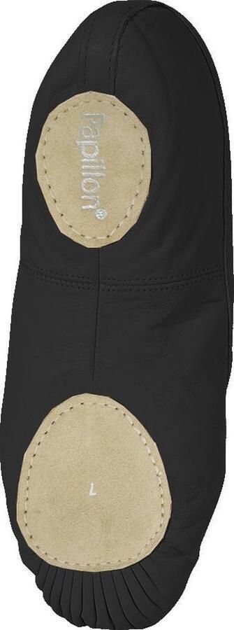 Papillon Zwarte balletschoenen PA1012 – Canvas – Heren Dames balletschoen – Suede splitzool – - Foto 2