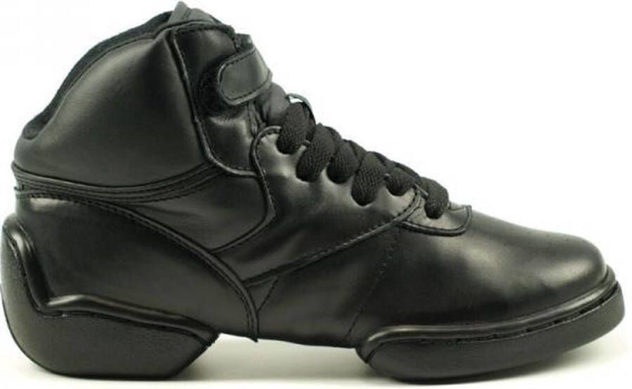 Le Papillon Danssneakers Papillon PA1500 Bestsellers Hoge Sportschoenen Splitzool Zwart Leer