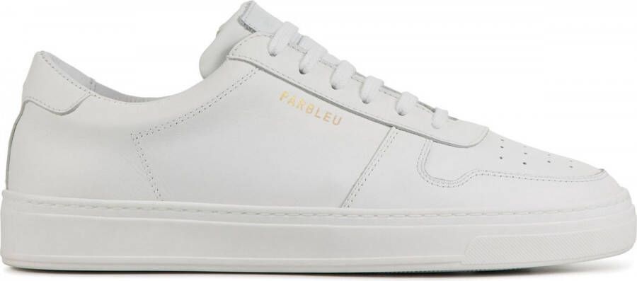 Parbleu Sneakers Heren Lage sneakers Herenschoenen Leer RB1 led Wit