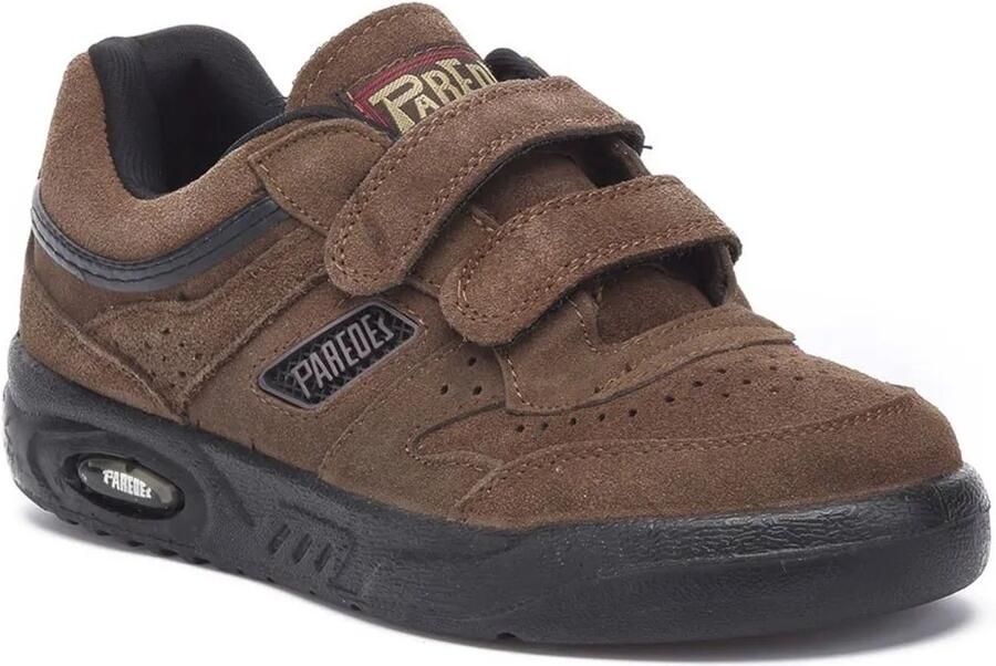 Paredes Ecologico Serraje Velcro Schoenen Bruin Man