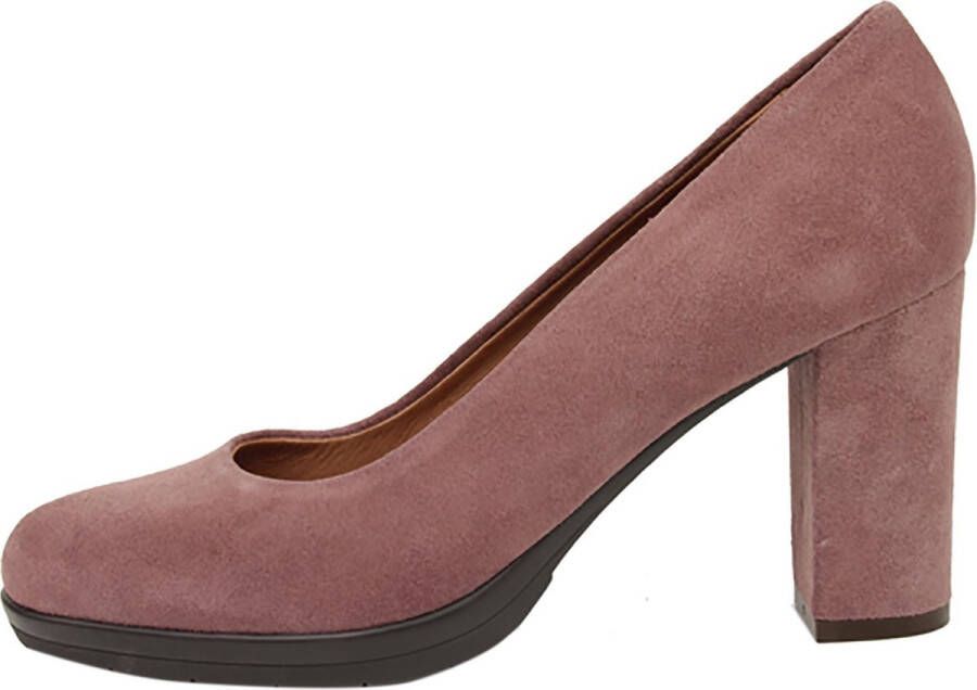 Passi in Capolavori Anna pump suede Brown Rose