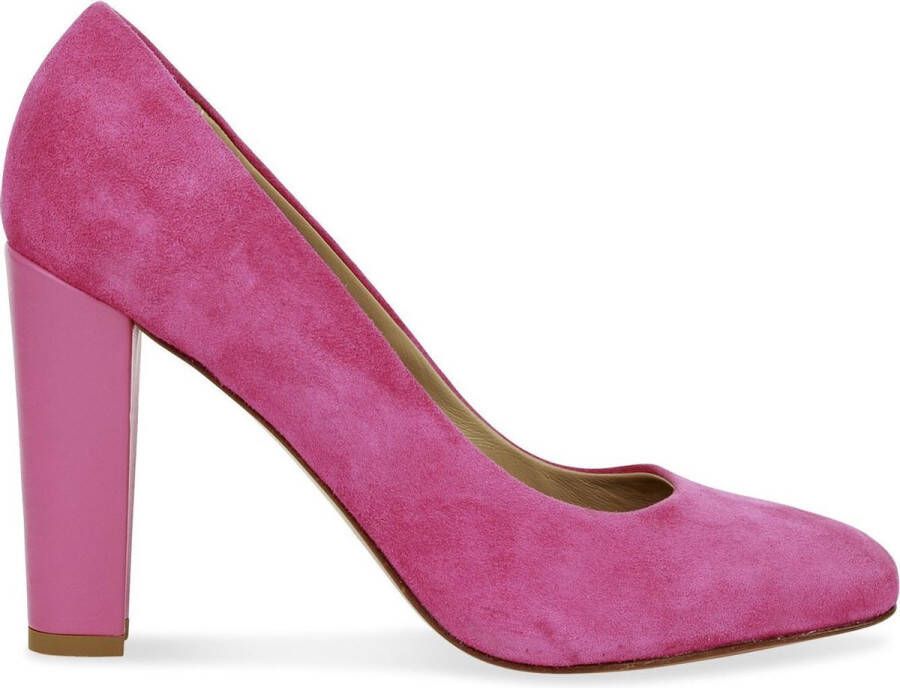 Passi in Capolavori Kati pump Hot Pink Camoscio