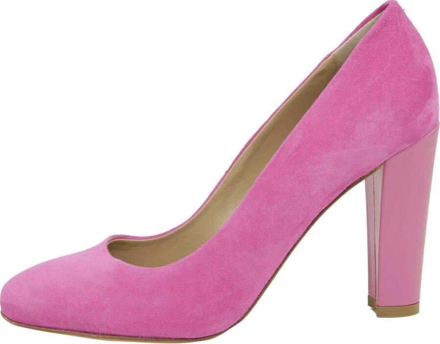 Passi in Capolavori Kati pump Hot Pink Camoscio