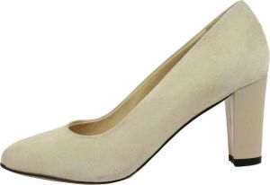 Passi in Capolavori Nan pump beige camoscio