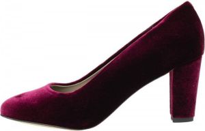 Passi in Capolavori Nan pump fluweel burgundy