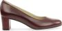 Passi in Capolavori Noelle pump Burgundy - Thumbnail 1