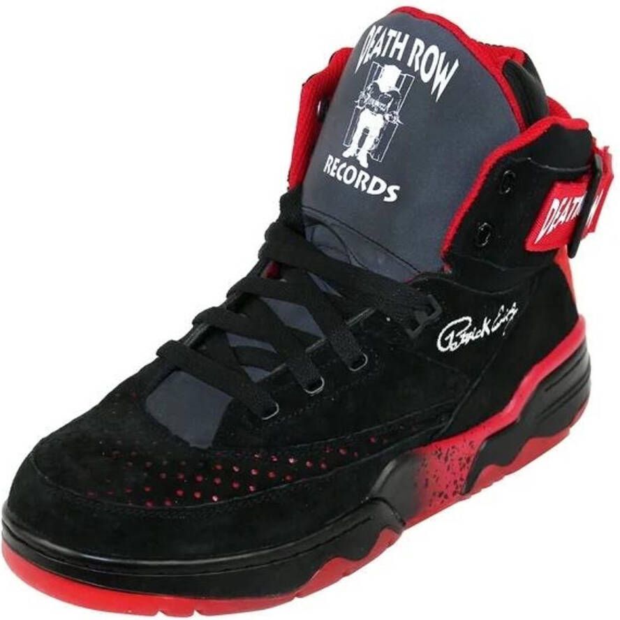 Patrick ewing Athletics Ewing 33 Hi Death Row Records Heren Basketbal Leren Sneakers 1BM00573-023 Zwart Rood