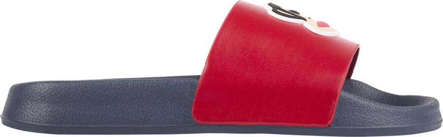 Paul Frank Flip-Flop Slide Unisex Red 32 Slippers