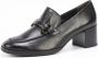 Paul Green 1038 Loafers Instappers Dames Zwart - Thumbnail 2