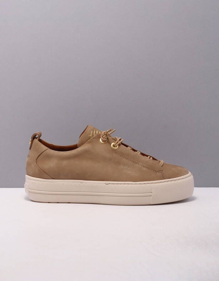 Paul Green 5017-162 Dames Sneakers Kleur Taupe Brons